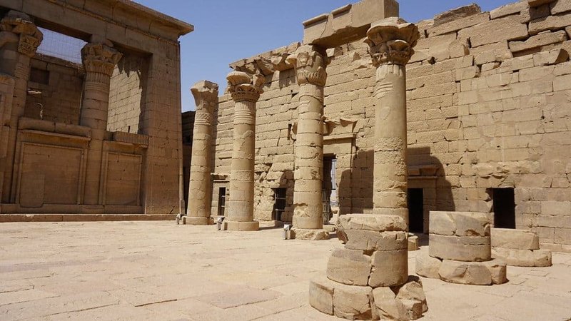Ancient Nubian Temple Friezes
