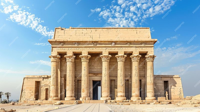 Ancient Nubian Temple Friezes
