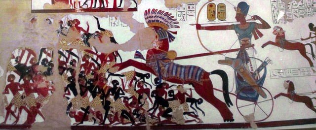 Ancient Nubian War Shields