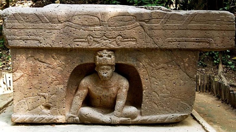 Ancient Olmec Altar Carvings