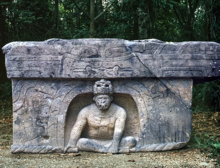 Ancient Olmec Altar Carvings