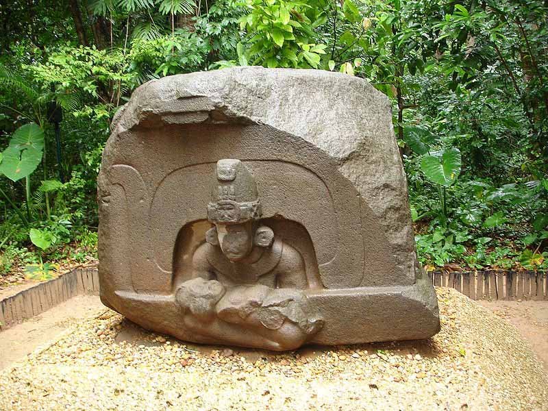 Ancient Olmec Altar Carvings