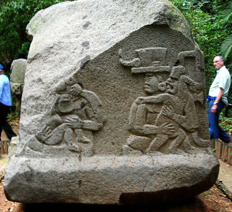 Ancient Olmec Altar Carvings