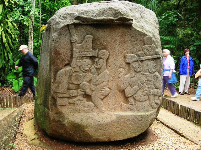 Ancient Olmec Altar Carvings