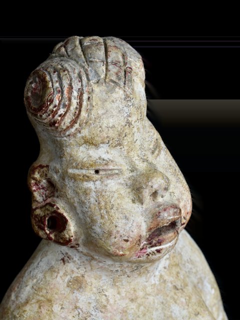 Ancient Olmec Baby-Faced Figurines