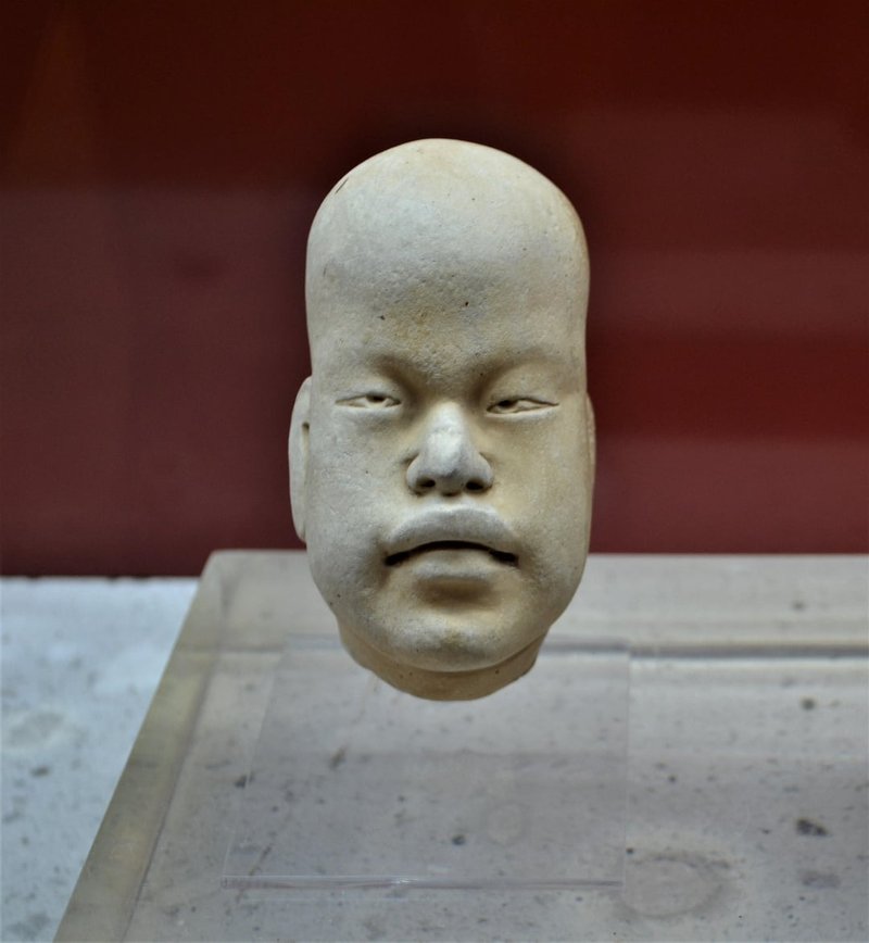 Ancient Olmec Baby-Faced Figurines