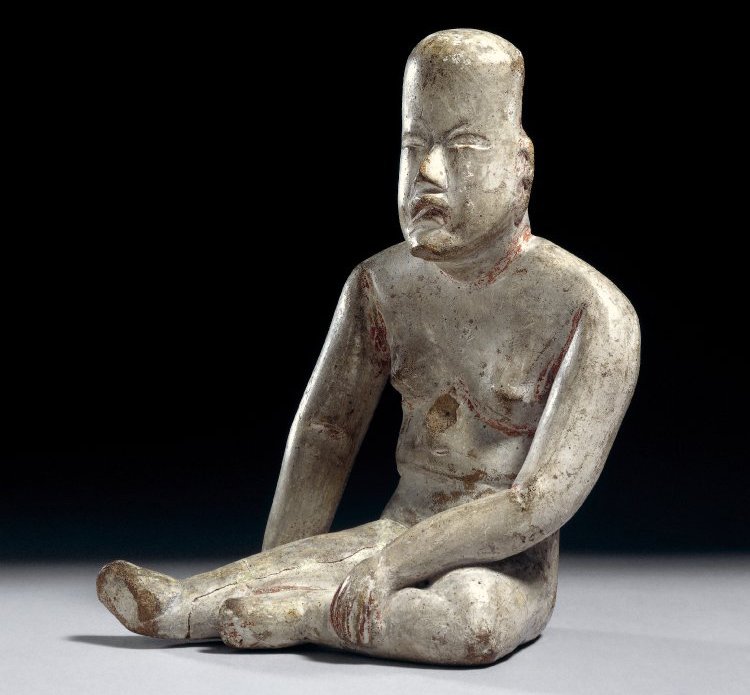 Ancient Olmec Baby-Faced Figurines