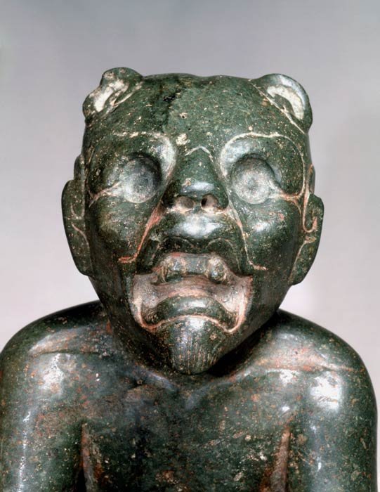 Ancient Olmec Jaguar Transformation Figures