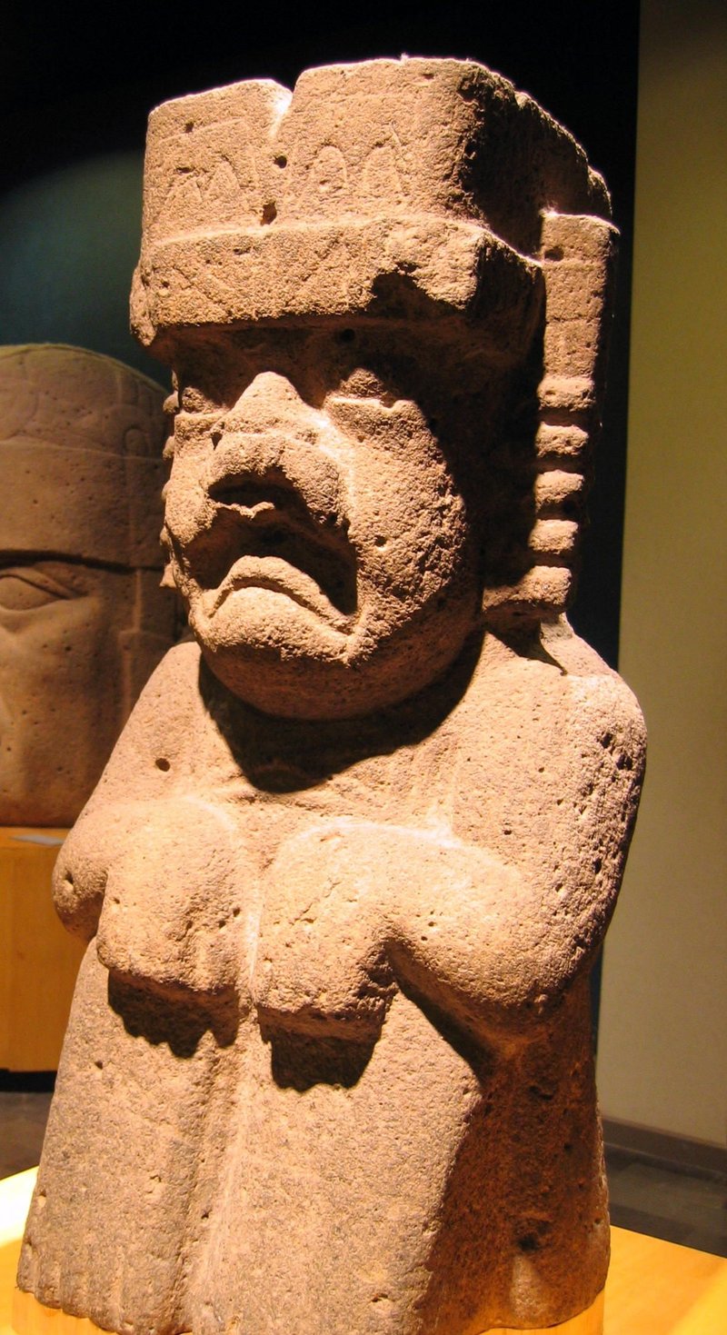 Ancient Olmec Jaguar Transformation Figures