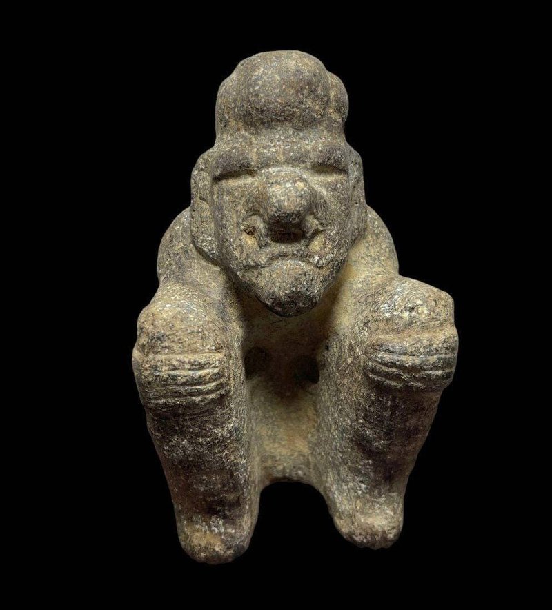 Ancient Olmec Jaguar Transformation Figures