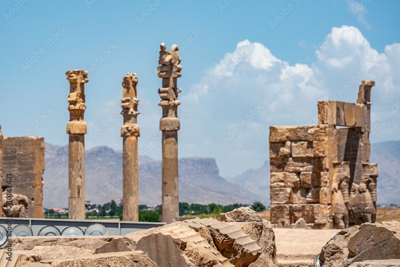 Ancient Persian Column Capitals