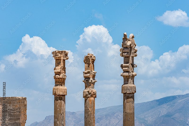 Ancient Persian Column Capitals