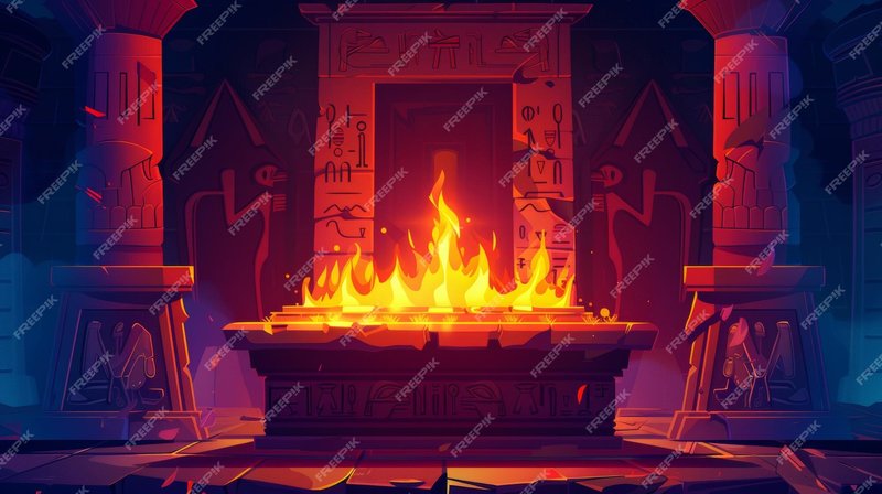 Ancient Persian Fire Altar Platform