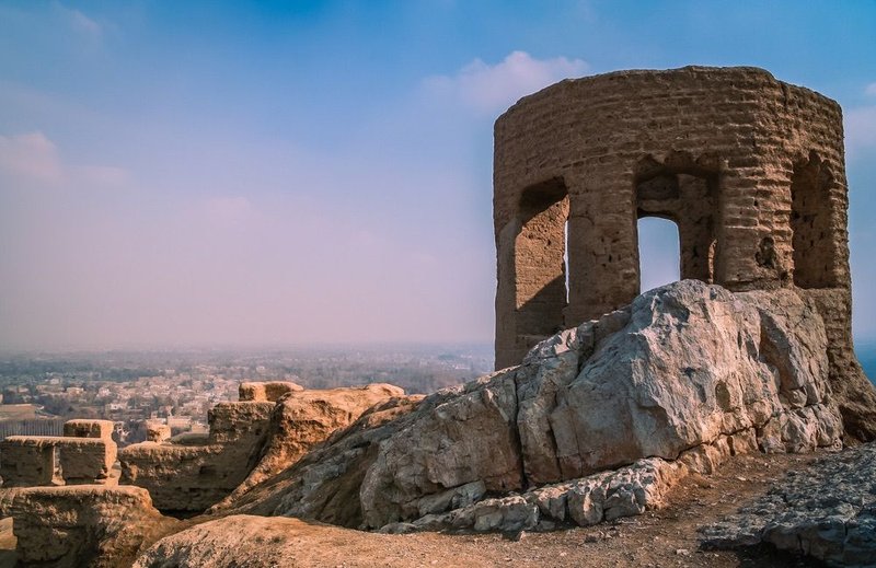 Ancient Persian Fire Altar Platform