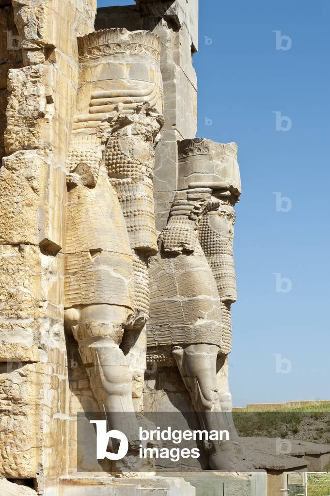 Ancient Persian Reliefs Of Royal Processions