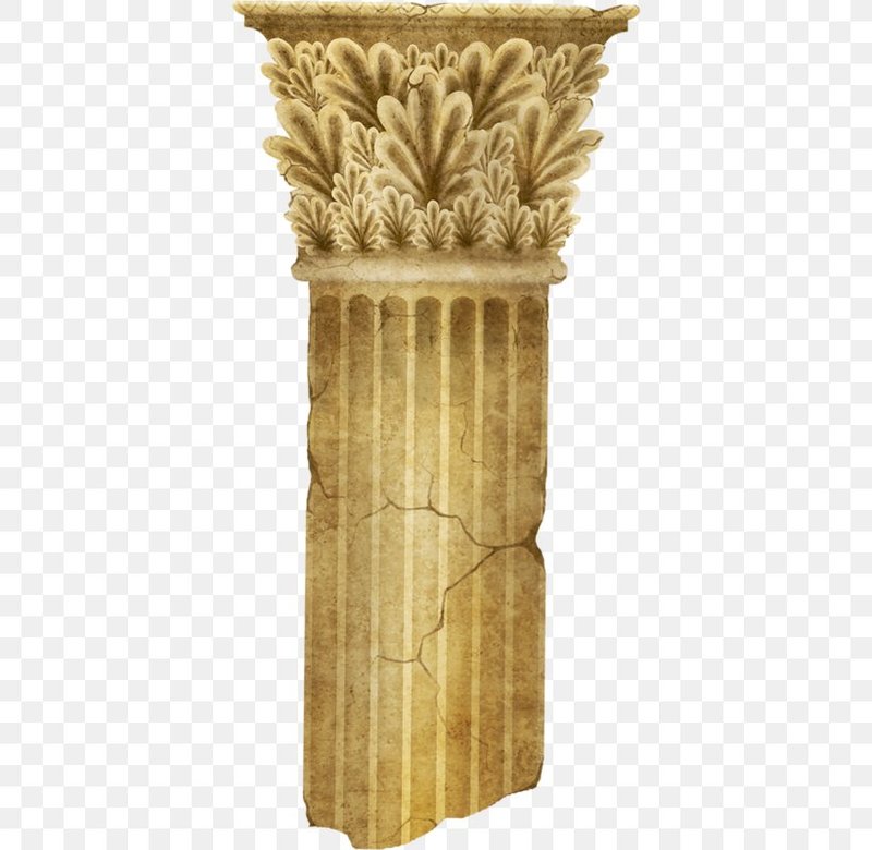 Ancient Persian Stone Column Base