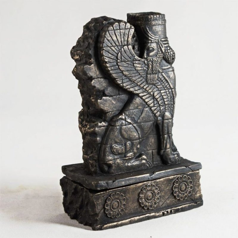 Ancient Persian Winged Bull Guardians