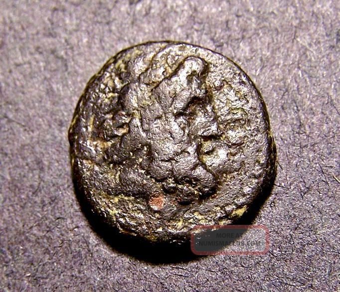 Ancient Phoenician Coin With Ship Design