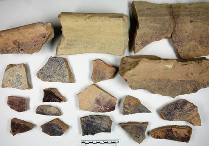 Ancient Phoenician Shell Purple Dye Vats