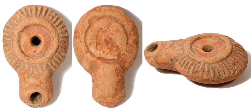 Ancient Phoenician Terracotta Lamps