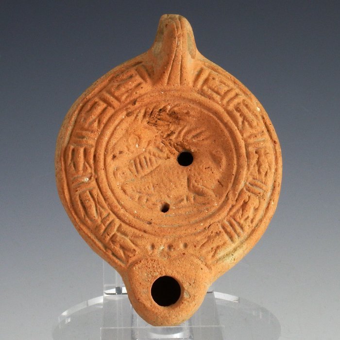 Ancient Phoenician Terracotta Lamps