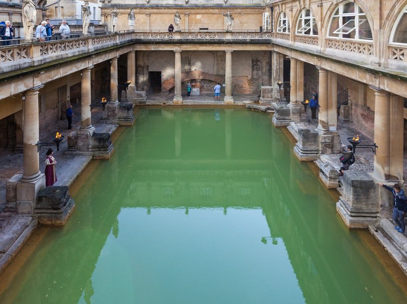 Ancient Roman Bathhouses<span class=
