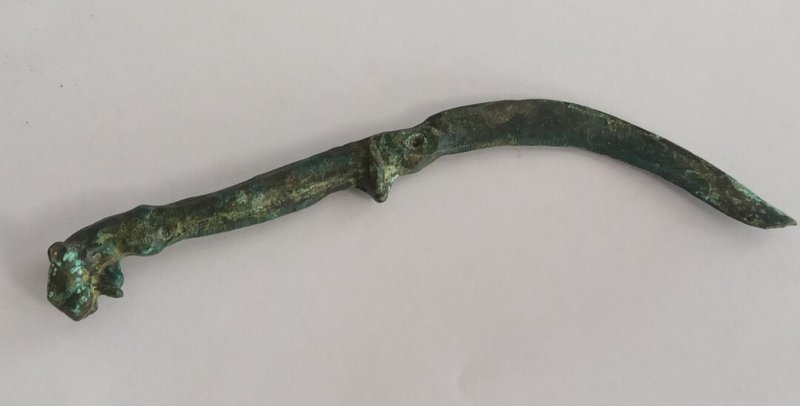 Ancient Roman Bronze Strigils