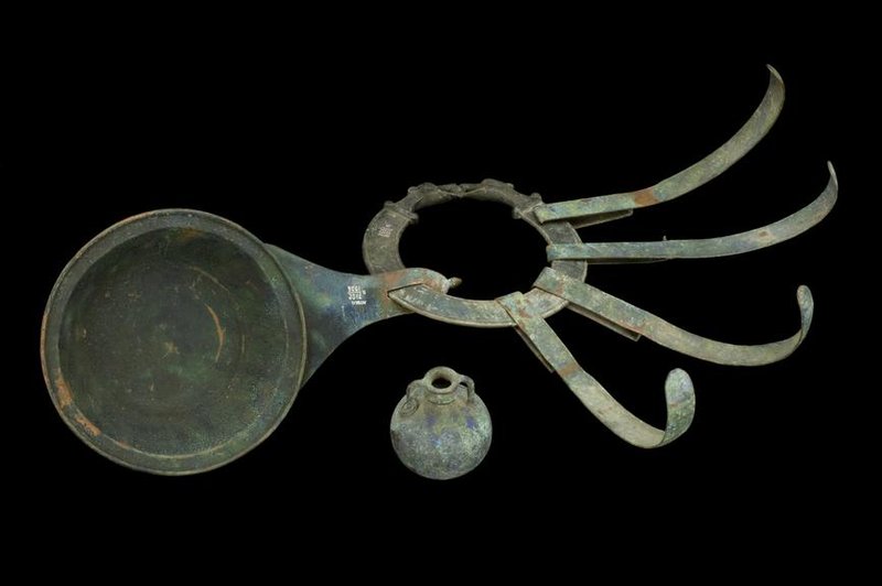 Ancient Roman Bronze Strigils