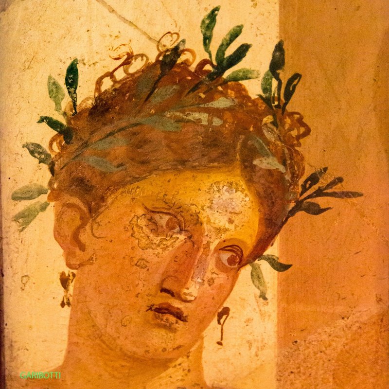 Ancient Roman Fresco From Herculaneum