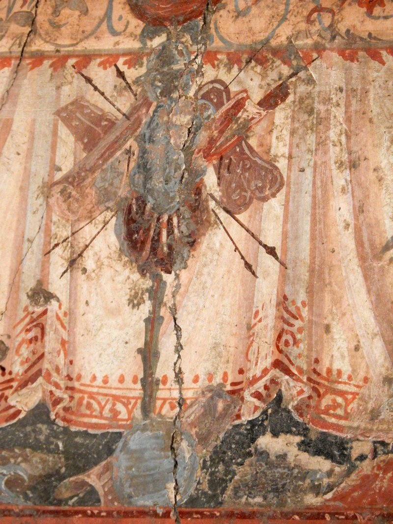 Ancient Roman Fresco From Herculaneum
