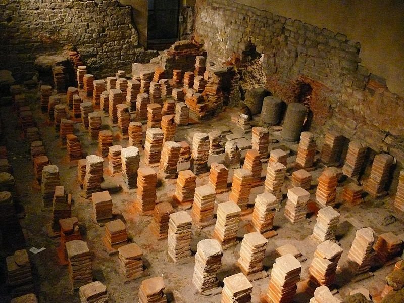 Ancient Roman Hypocaust System