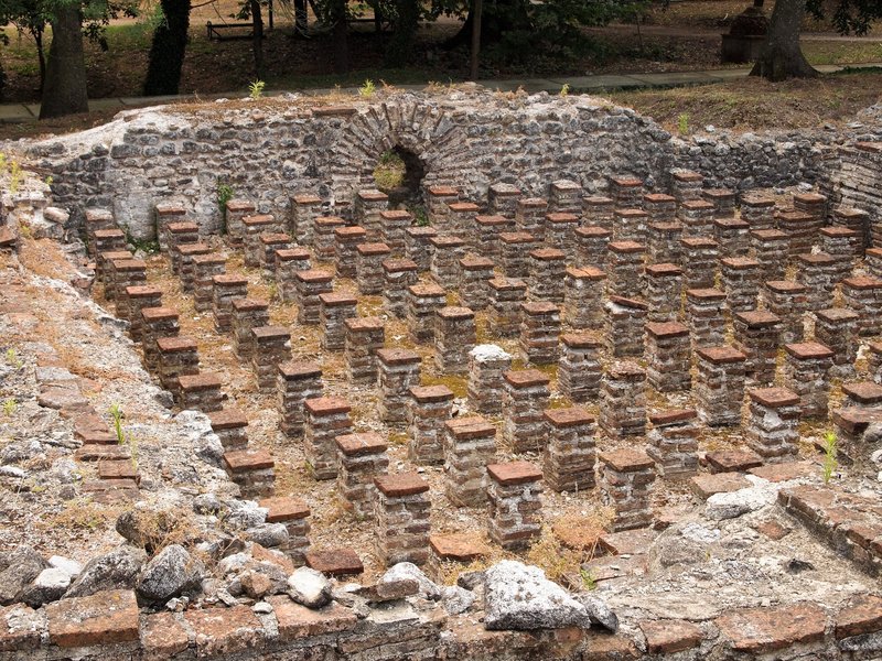 Ancient Roman Hypocaust System