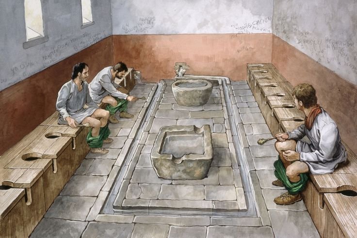 Ancient Roman Latrine Reconstruction