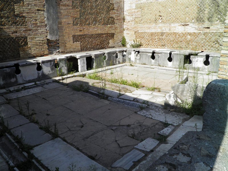 Ancient Roman Latrine Reconstruction