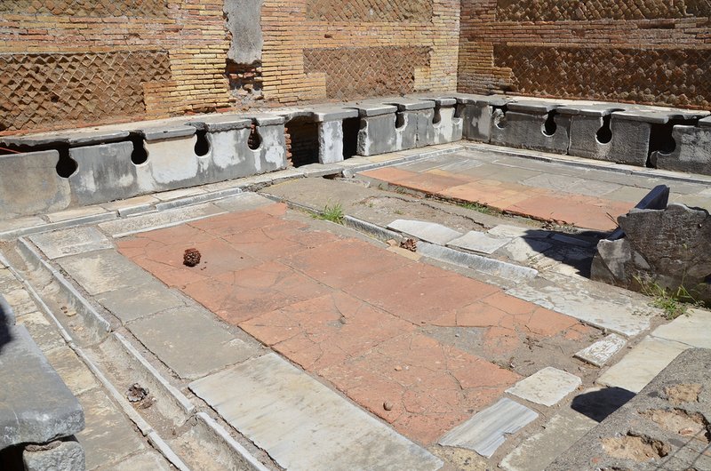 Ancient Roman Latrine Reconstruction