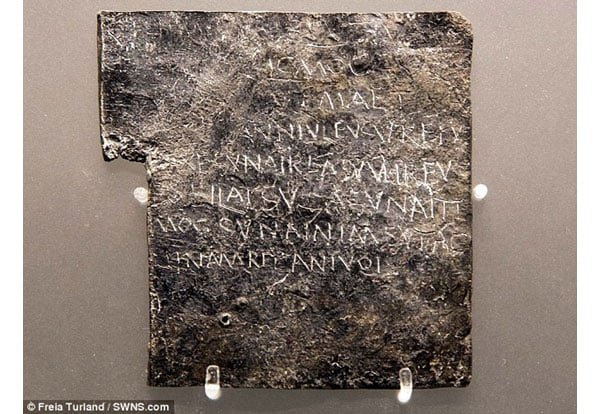 Ancient Roman Lead Curse Tablets