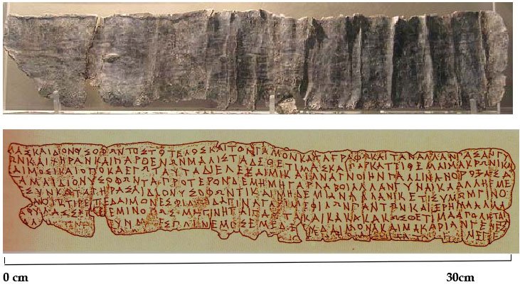 Ancient Roman Lead Curse Tablets