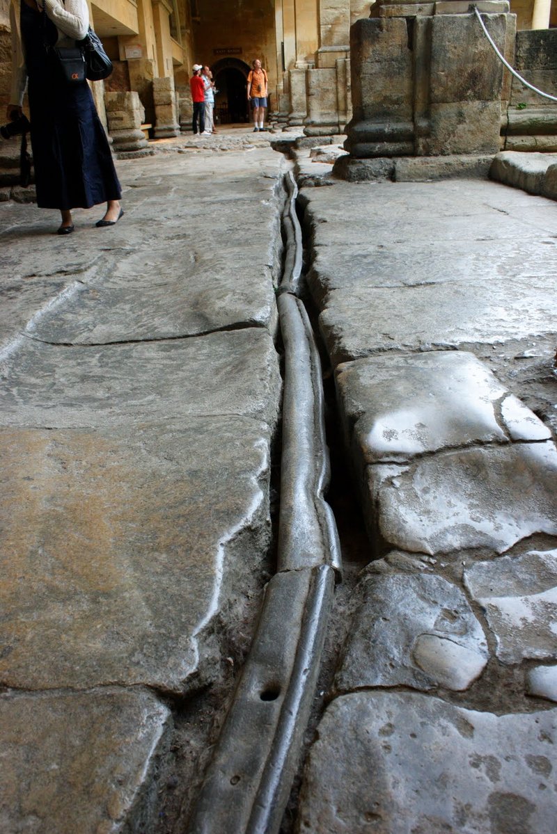 Ancient Roman Lead Pipes (Plumbum)