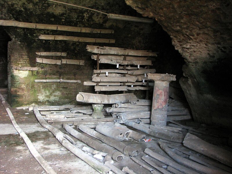 Ancient Roman Lead Pipes (Plumbum)