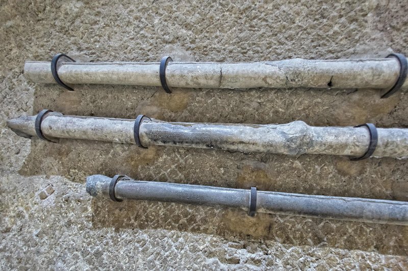 Ancient Roman Lead Pipes (Plumbum)