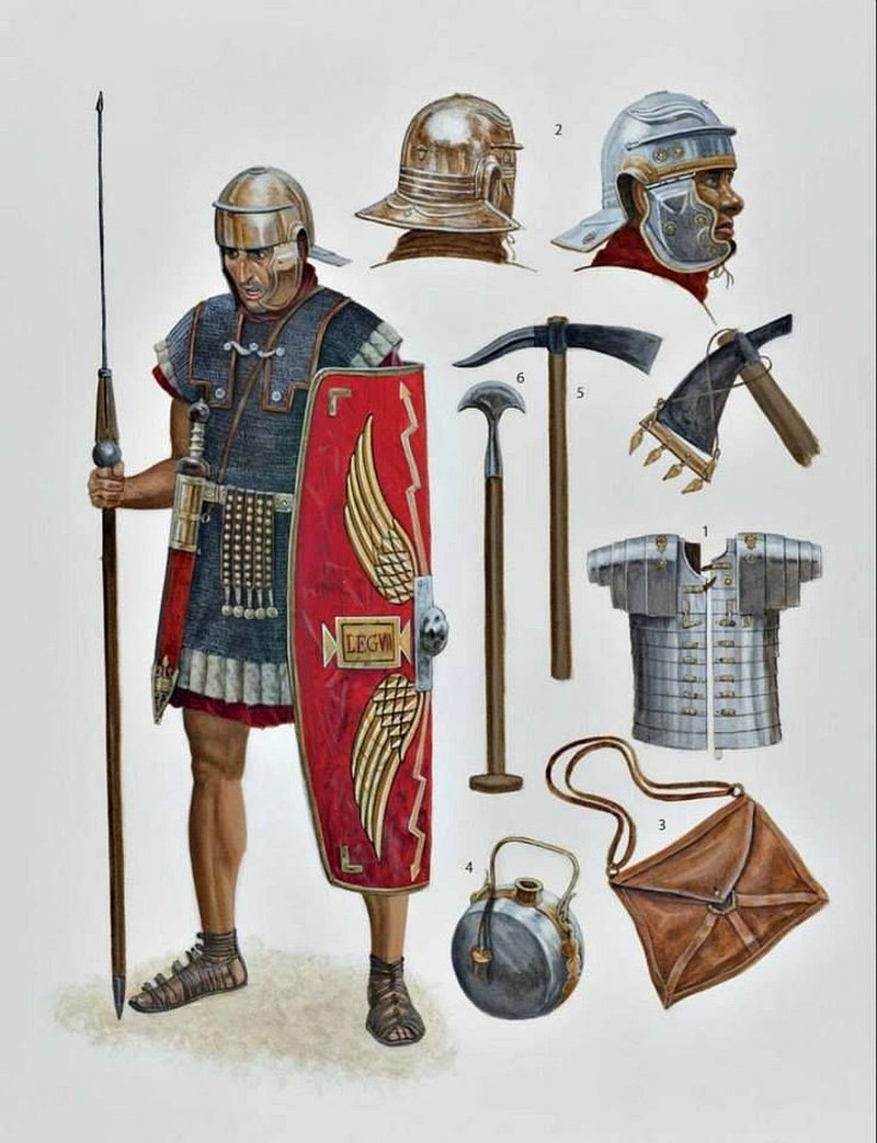 Ancient Roman Legionary Armor
