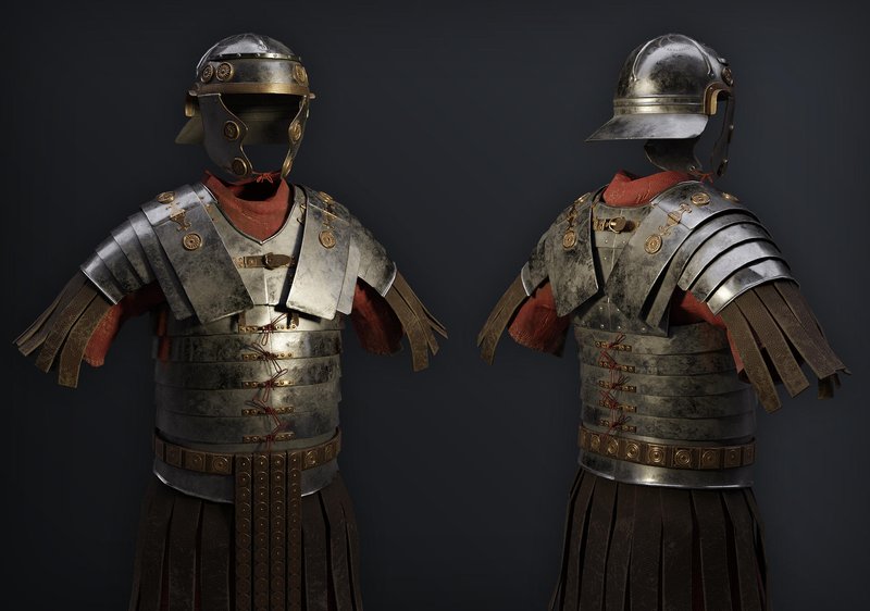 Ancient Roman Legionary Armor<span class=