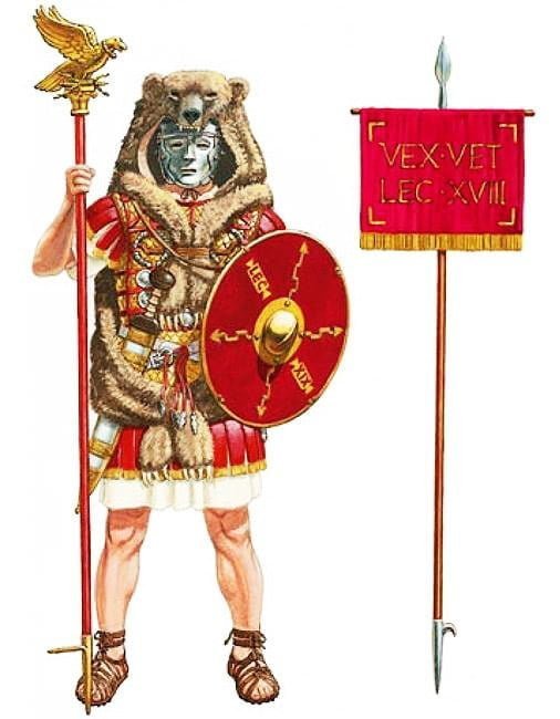 Ancient Roman Military Standards<span class=