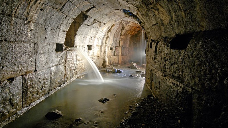 Ancient Roman Sewer Systems