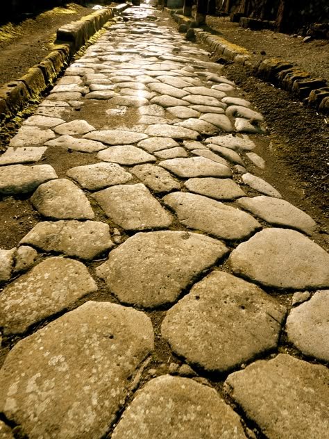 Ancient Roman Street Paving