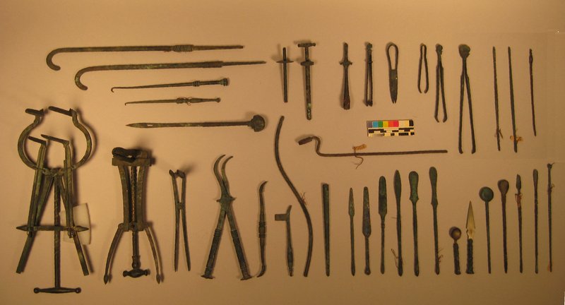 Ancient Roman Surgical Instruments
