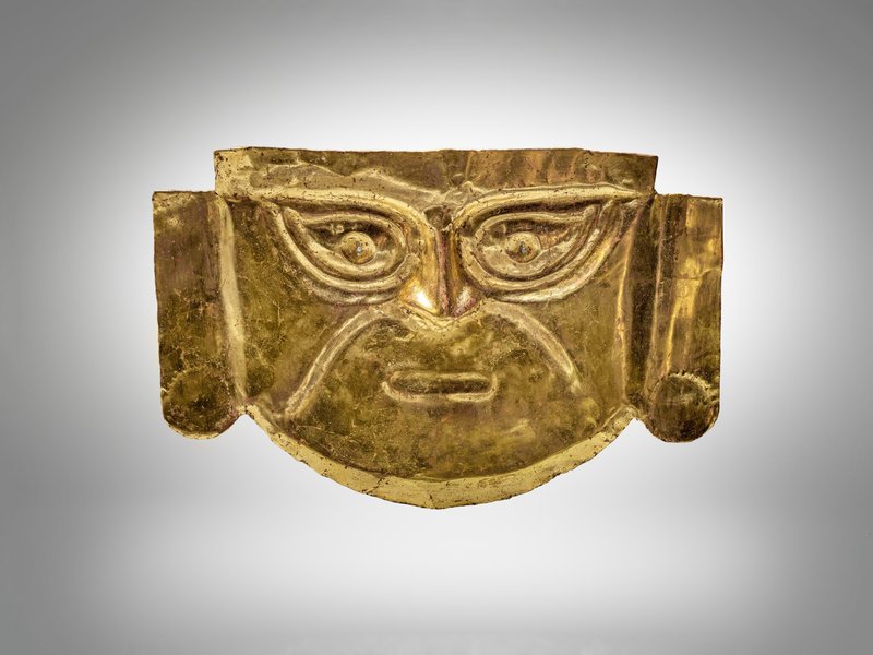 Ancient Sican Golden Masks