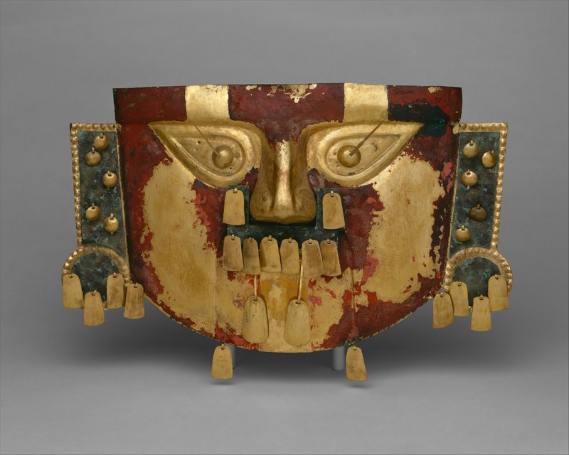 Ancient Sican Golden Masks