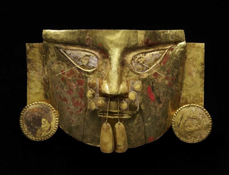 Ancient Sican Golden Masks<span class=