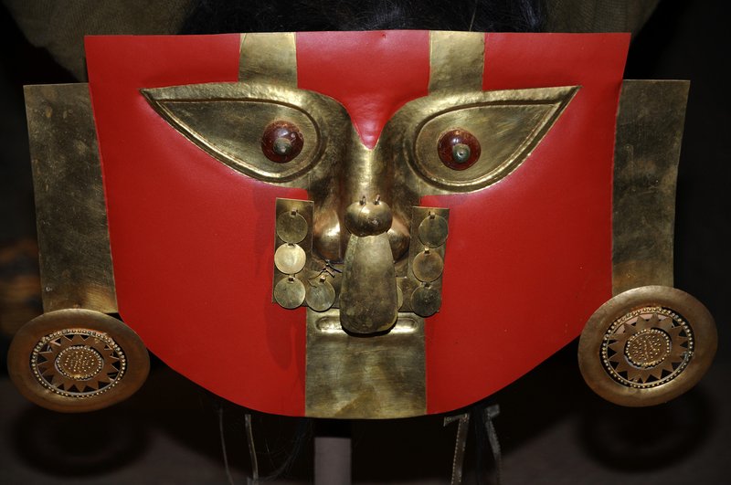 Ancient Sican Golden Masks